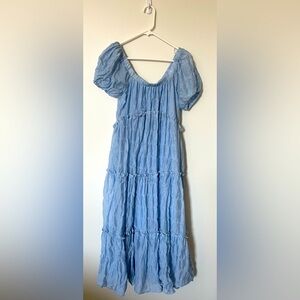 Cinderella Puff Sleeve Dress